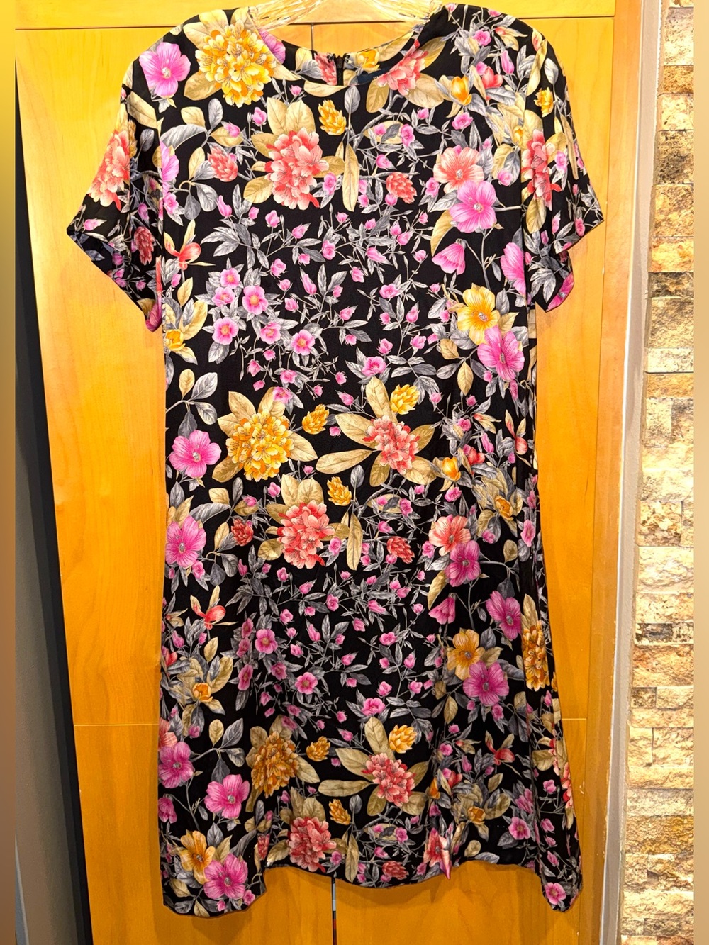 Jim Thompson Floral Silk Dress